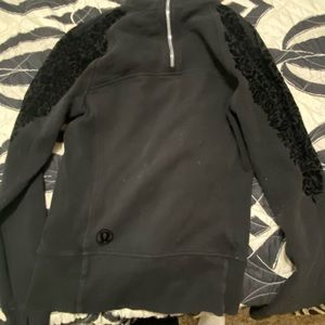 Lululemon jacket size 4 black used